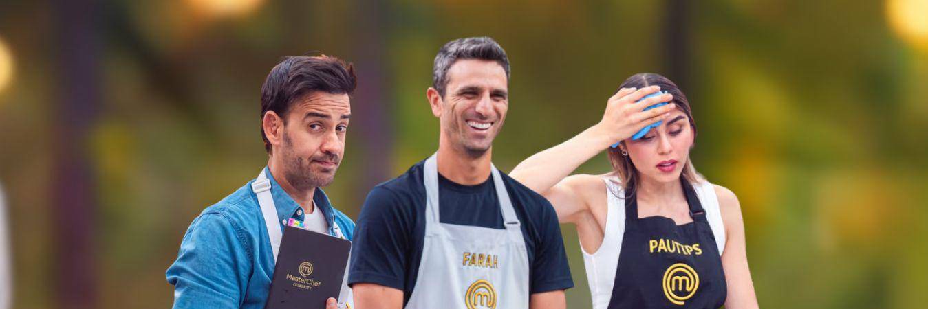 Tuto (izquierda) fue el capitán del equipo; Pautips (derecha) cuestionó sus instrucciones y Farah (centro) trató de calmar los ánimos. FOTOS: INSTAGRAM @ELTUTO8, @ROBERTFARAH Y @PAUTIPS