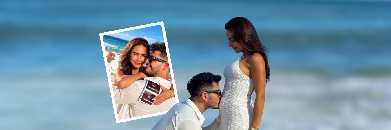 Juanse Quintero y Johanna Fadul dieron a entender que fue una noticia inesperada. FOTOS: INSTAGRAM @JOHANNAFADUL