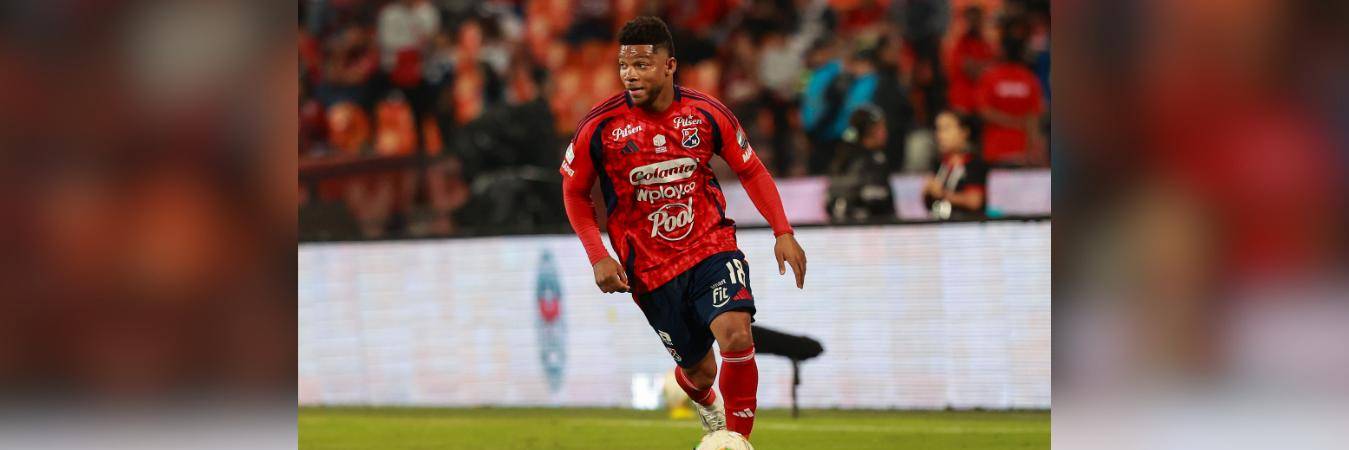 Frank Fabra, lateral de Independiente Medellín. FOTO: MANUEL SALDARRIAGA