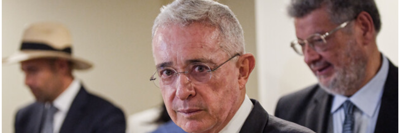 El expresidente Álvaro Uribe Vélez. /FOTO: COLPRENSA