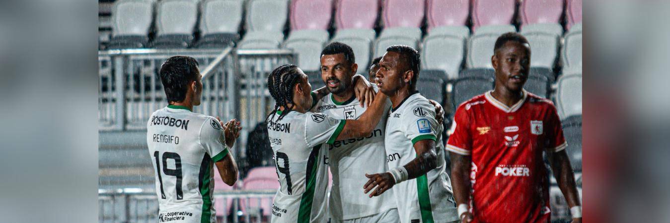 Amistoso entre Atlético Nacional y América de Cali en Miami. FOTO: ATLÉTICO NACIONAL