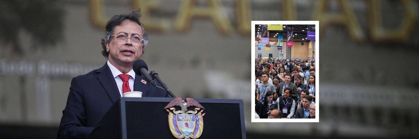 El presidente defendió su gestión y destacó el crecimiento del turismo. FOTOS: COLPRENSA Y X @PETROGUSTAVO