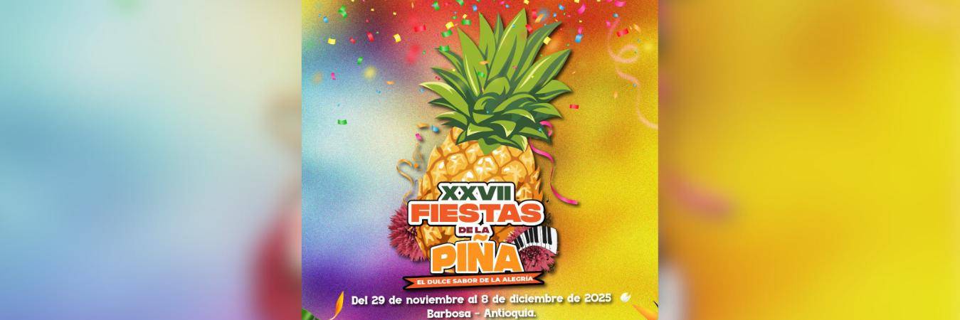 Fiestas de la Piña en Barbosa. FOTO: ALCALDÍA DE BARBOSA