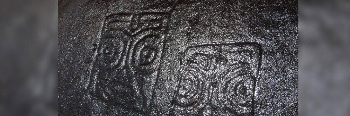 Petroglifos de las veredas El Rayo, El Encanto y Otrabanda, en el municipio de Támesis. FOTO: ALBA NELLY GÓMEZ GARCÍA 