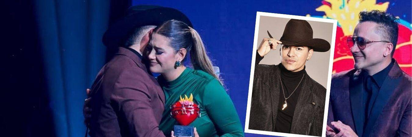 Sonia Restrepo se ha encargado de mantener en pie los proyectos de Yeison Jiménez. FOTO: @PREMIOS NUESTRA TIERRA, REDES SOCIALES