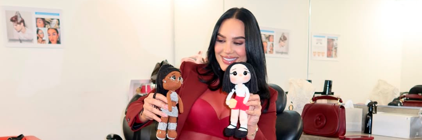 Las muñecas que Valdiri le regaló a La Jessu. / FOTOS: INSTAGRAM @andreavaldirisos