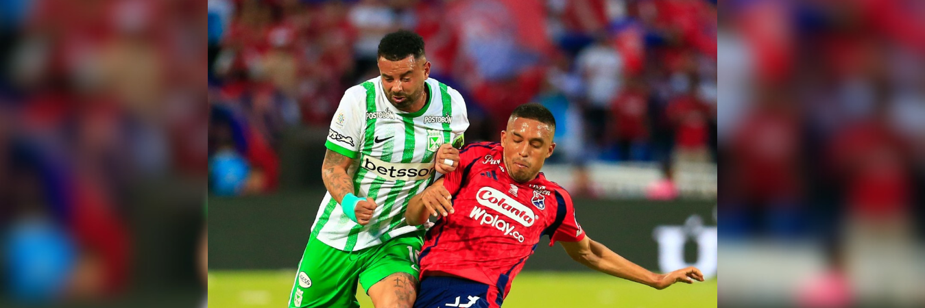 DIM es segundo en la tabla de posiciones con 19 puntos, mientras que Nacional es sexto con 16. /FOTO: CAMILO SUÁREZ