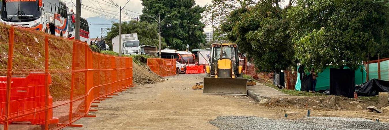 Obras Metro de la 80. FOTO: ALCALDÍA DE MEDELLÍN