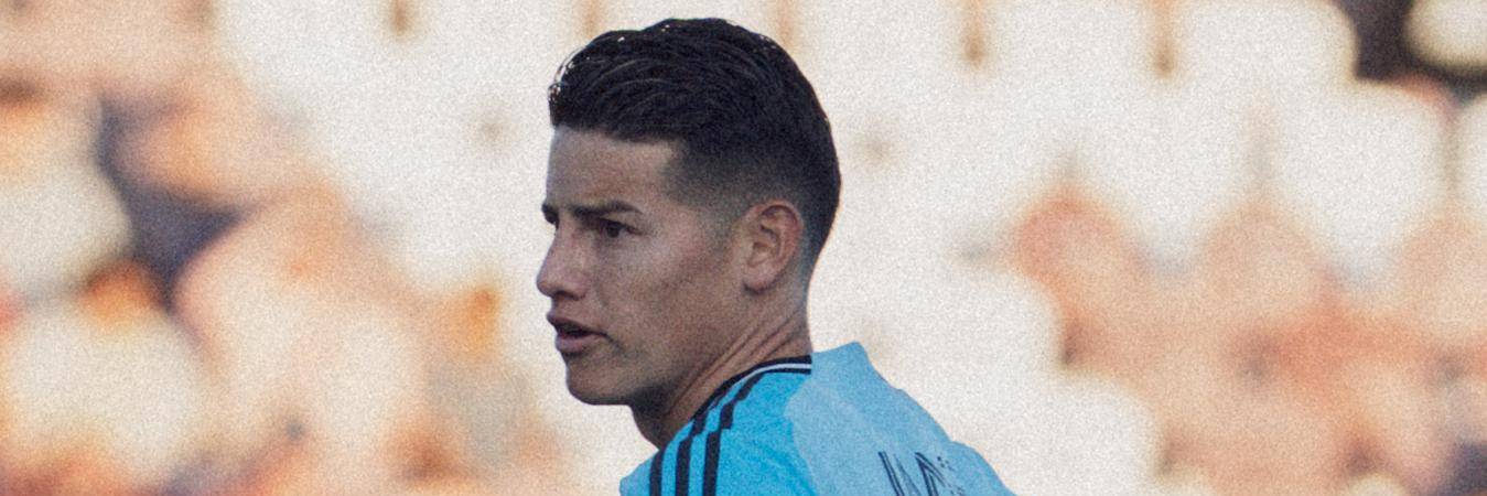 El futbolista colombiano James Rodríguez fue titular con el Minnesota United. FOTO: @MNUFC