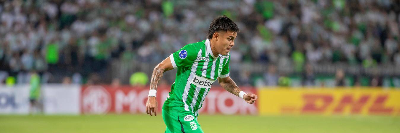 Nicolás Rodríguez, extremo Atlético Nacional. FOTO: JUAN ANTONIO SÁNCHEZ