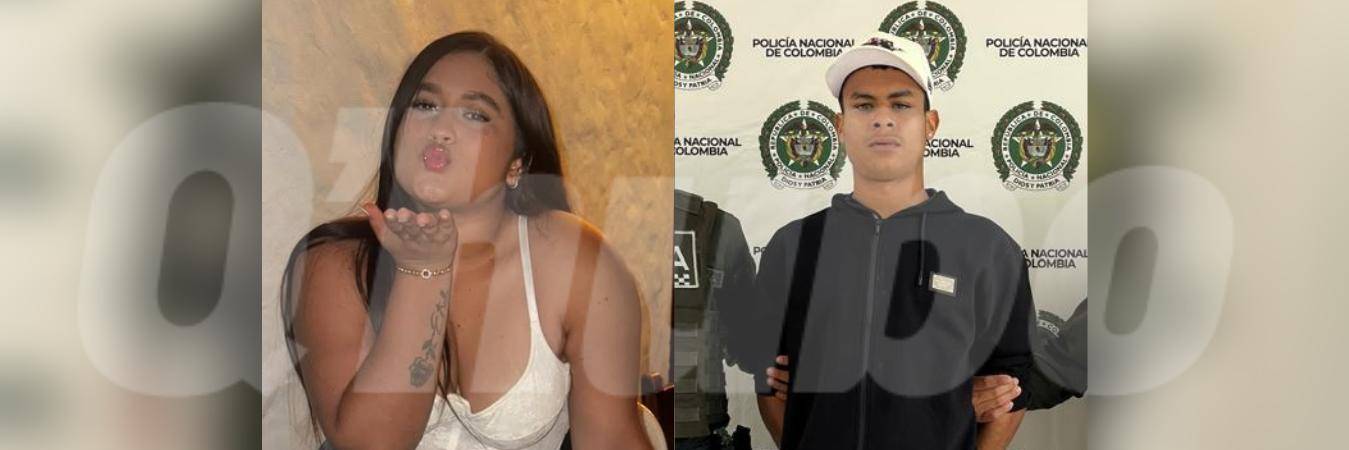 Emiliana Castrillón, la víctima, y Michael Deossa Restrepo, presunto victimario. FOTO: REDES SOCIALES DE EMILIANA Y CORTESÍA