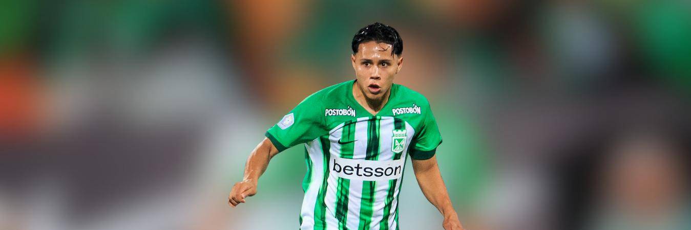 Kevin Parra, jugador de Atlético Nacional. FOTO: ARCHIVO - CAMILO SUÁREZ