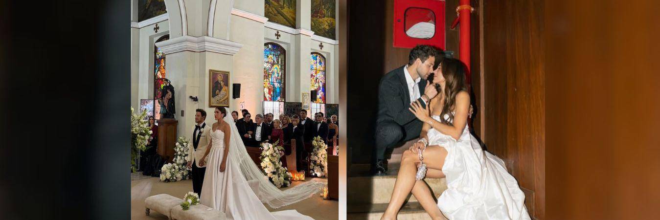 La boda fue celebrada entre familiares y amigos. FOTOS: @JAIR_RUEDA @DANIELA_OSPINA5