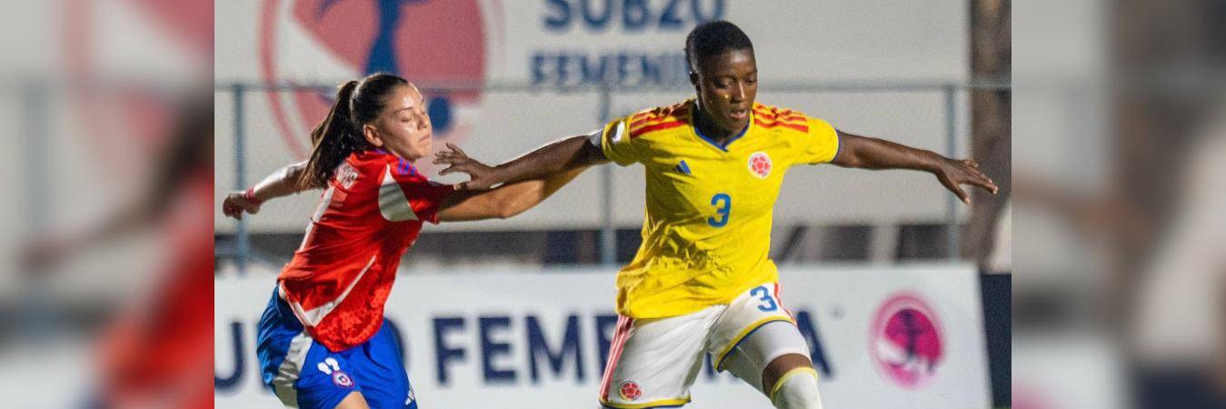 Debut Selección Colombia Sub-20 en el Sudamericano. FOTO: FEDERACIÓN COLOMBIANA DE FÚTBOL 