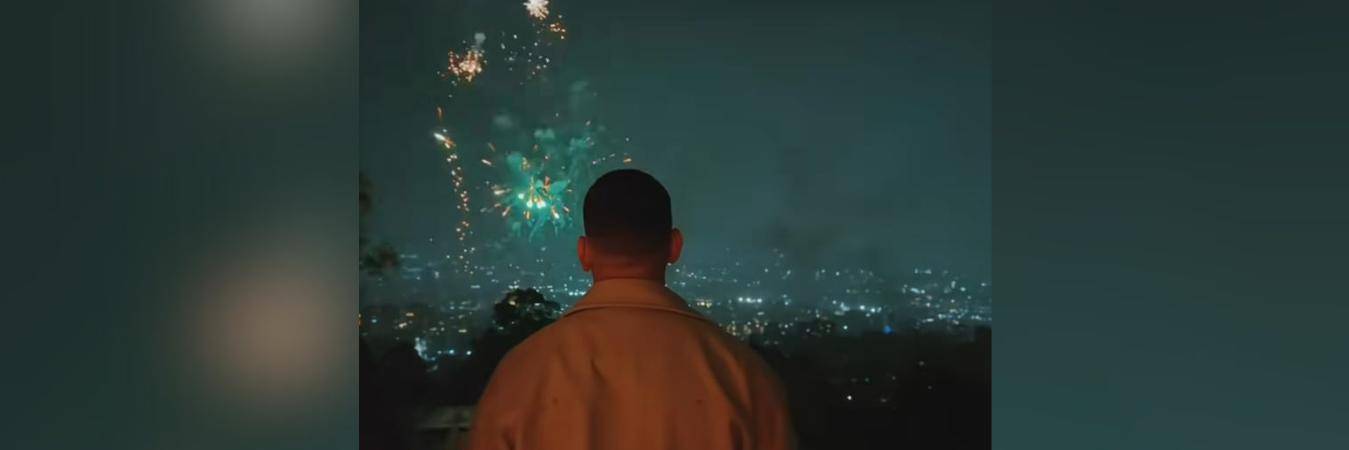 Daddy Yankee vino a Medellín para el concierto de J Balvin y se quedó para la alborada. FOTO: TOMADA DE VIDEO