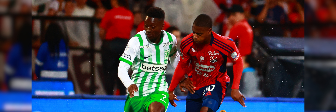 Este fue el clásico paisa 322 por la Liga BetPlay. /FOTO: MANUEL SALDARRIAGA