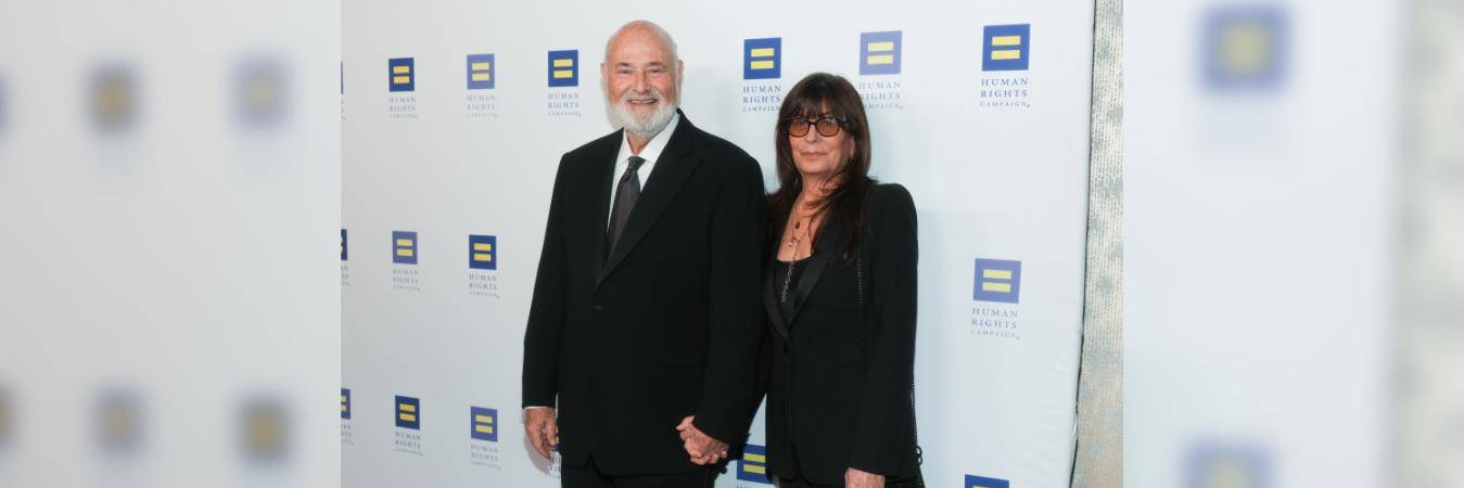 Rob Reiner, actor y director de cine, y su esposa Michel Singer. FOTO: GETTY IMAGES