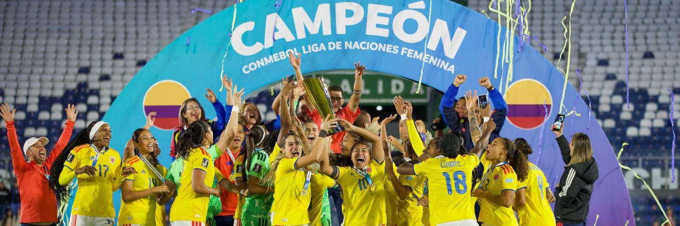 Estas mujeres sacaron a relucir sus poderes y consiguieron el primer título de este torneo. FOTO: TOMADA DE X @MUNDOPELOTANET