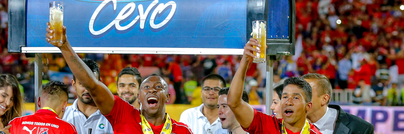 Juan Fernando Caicedo (izq.) y Christian Marrugo (der.) fueron claves en el título del DIM de 2016. / FOTO: JUAN ANTONIO SÁNCHEZ