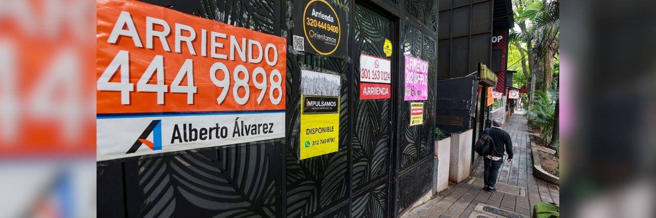 Diferentes establecimientos, no solo en el Parque Lleras, han tenido que cerrar. FOTO: MANUEL SALDARRIAGA QUINTERO
