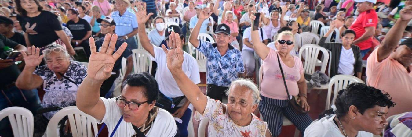 Pagos programa Colombia Mayor. FOTO: PROSPERIDAD SOCIAL