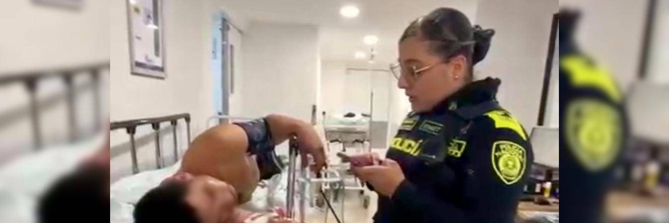 Los sujetos tuvieron que ser llevados a un centro asistencial. FOTO: POLICÍA NACIONAL