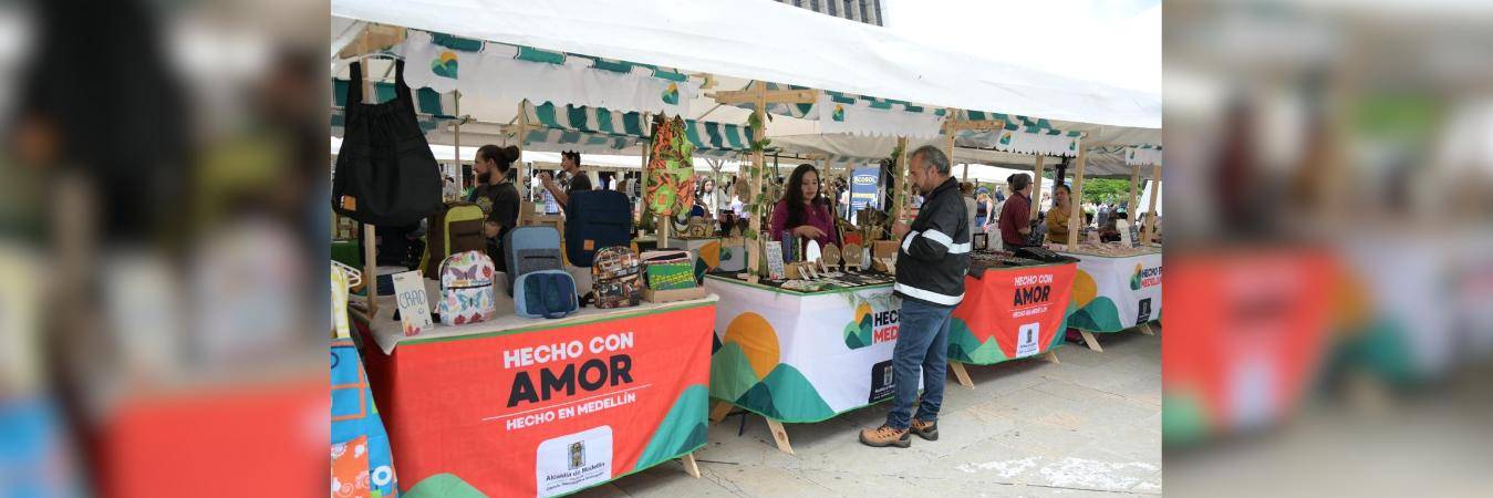 Feria Hecho en Medellín. FOTO: ALCALDÍA DE MEDELLÍN 