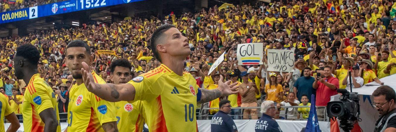 James Rodríguez se despide de la Selección Colombia tras 130 partidos disputados, 31 goles y 43 asistencias. FOTO: JUAN ANTONIO SÁNCHEZ