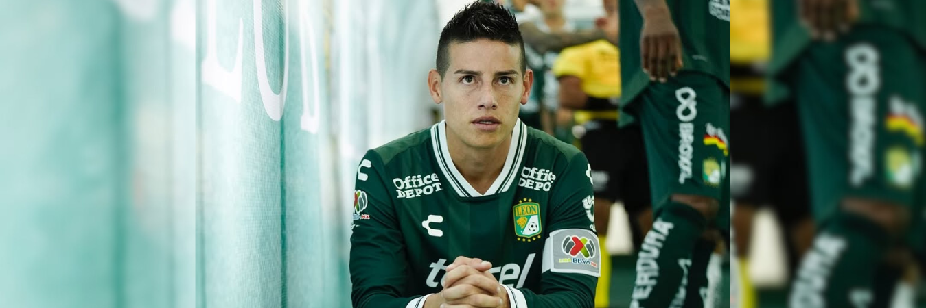 James Rodríguez, jugador del Club León de México y de la Selección Colombia. /FOTO: INSTAGRAM @jamesrodriguez10