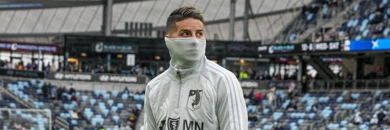 El futbolista colombiano James Rodríguez. FOTO: MNUFC