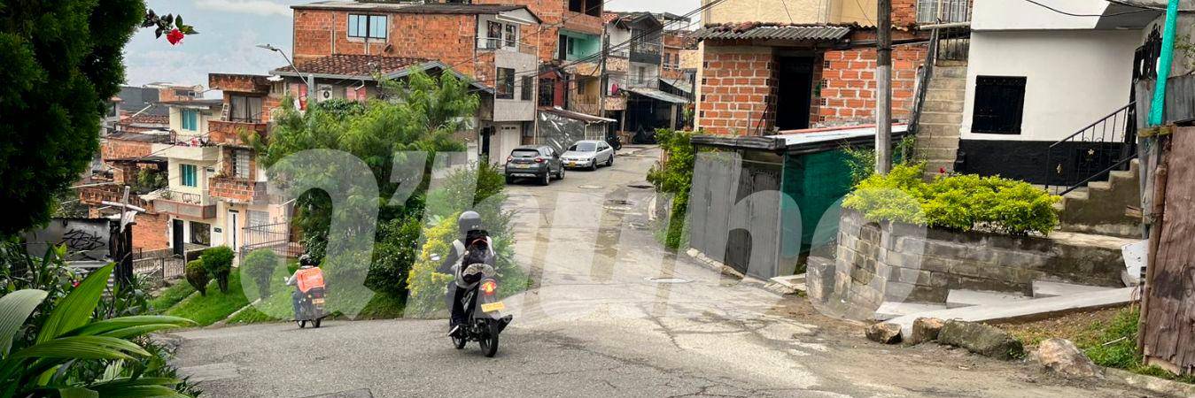 En este sector de Manrique Oriental ocurrió el homicidio en la noche del jueves, 21 de noviembre. /FOTO: ANDRÉS FELIPE OSORIO GARCÍA 