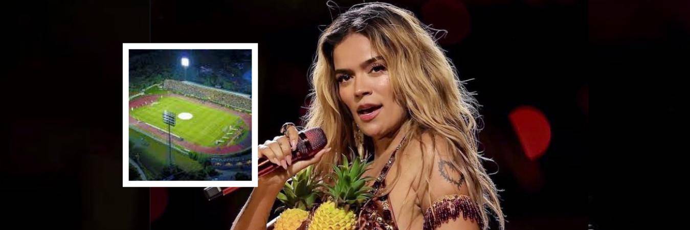Karol G podría presentarse en el Estadio Ditaires. FOTO: TOMADA DE INSTAGRAM @karolg Y CORTESÍA 