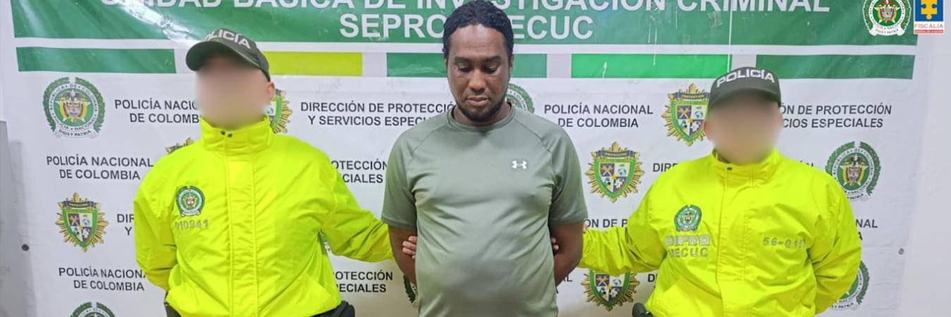 Stracey Diámin Karim Agata es señalado de explotación sexual de una adolescente en El Poblado. FOTO: FISCALÍA