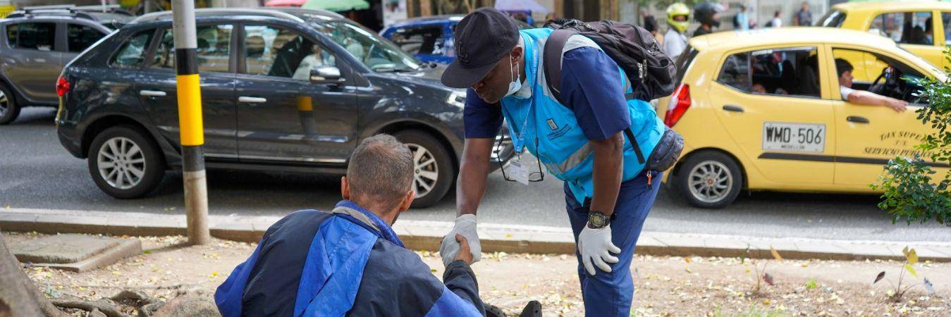 Avanza el proceso de recuperación en el centro de Medellín. FOTO: ALCALDÍA DE MEDELLÍN