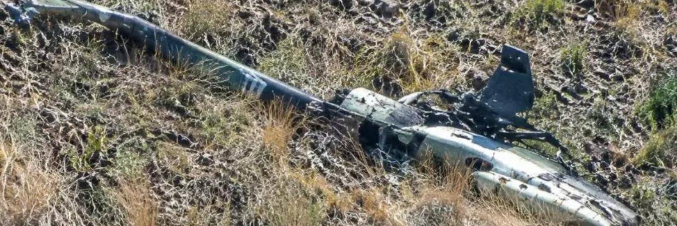 Avioneta de la Fuerza Aérea de Bolivia se estrelló en zona montañosa. FOTO: REDES SOCIALES