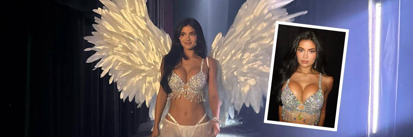La modelo Kylie Jenner debuta en el desfile de Victoria’s Secret. FOTO: IG KYLIEJENNER 