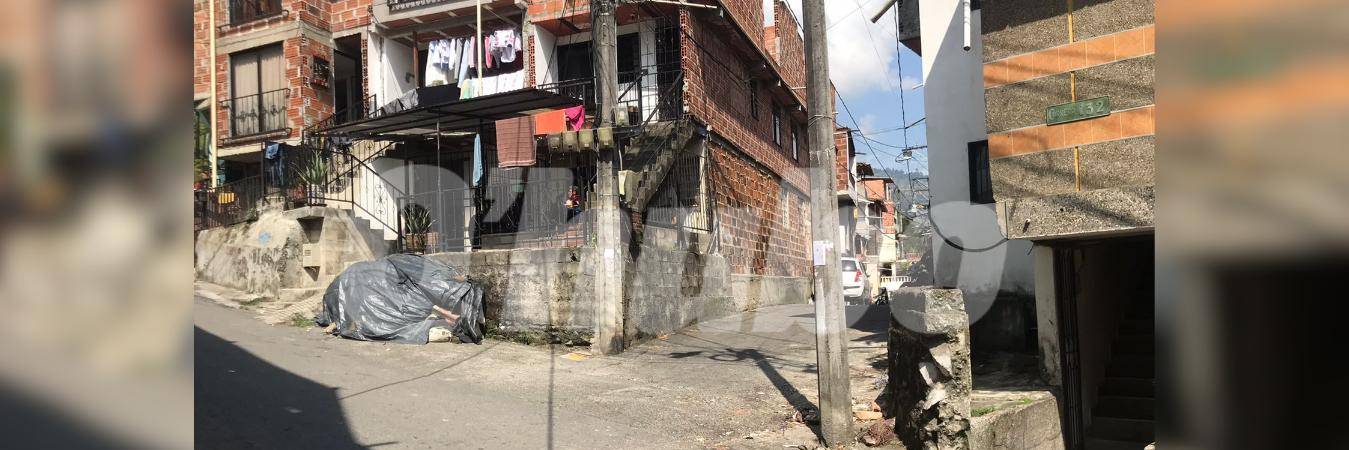 En este lugar agredieron a los esposos con machete. FOTO: LAURA ROSA JIMÉNEZ VALENCIA