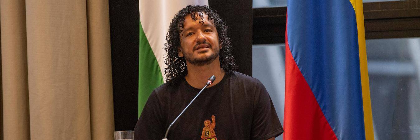 José Luis Marín Mora, mejor conocido como Aquinoticias, concejal de Medellín. FOTO: ESNEYDER GUTIÉRREZ