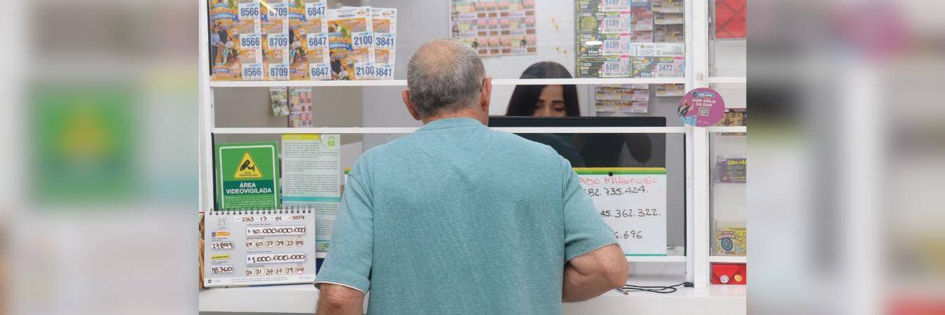 Un antioqueño le atinó a tres fracciones del premio mayor de la Lotería del Tolima. FOTO: GANA