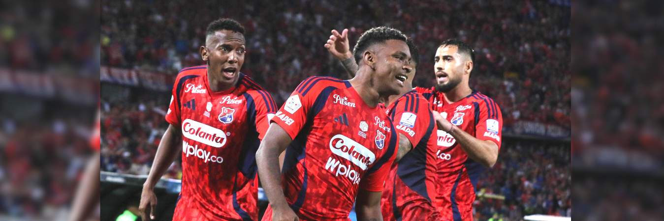 Independiente Medellín se mide este domingo a Junior que es segundo en la Liga BetPlay con 21 puntos, uno más de los que tiene el Poderoso. /FOTO: MANUEL SALDARRIAGA