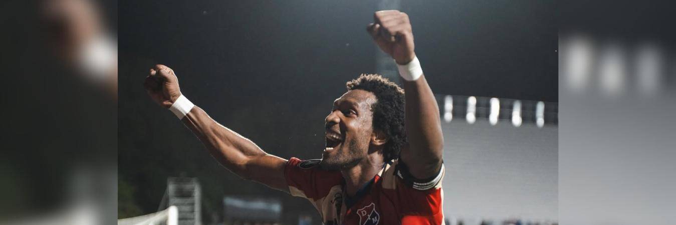 Didier Moreno, jugador de Independiente Medellín. FOTO: DIM OFICIAL