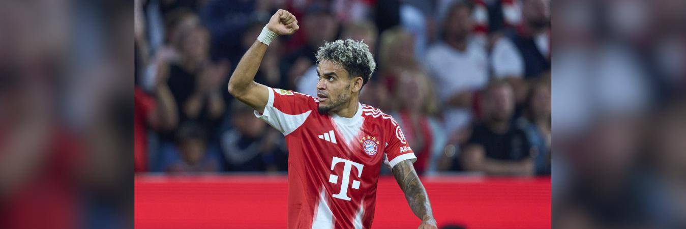 El Guajiro Luís Díaz, una de las grandes figuras del club bávaro de Alemania. FOTO: BAYERN MÚNICH