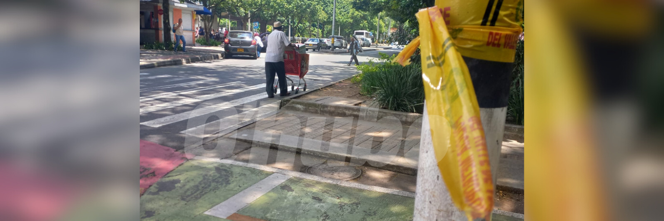 Lugar donde fue atacada la víctima. /FOTO: MAURICIO PALACIO