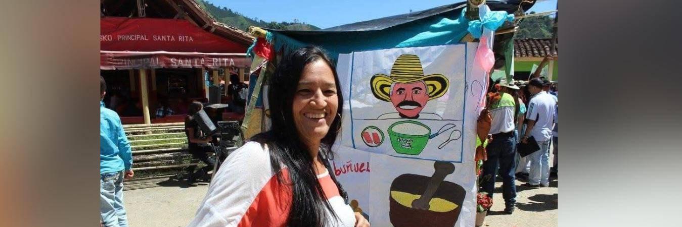 Adriana María Naranjo fue sorprendida por hombres armados. FOTO: CORTESÍA