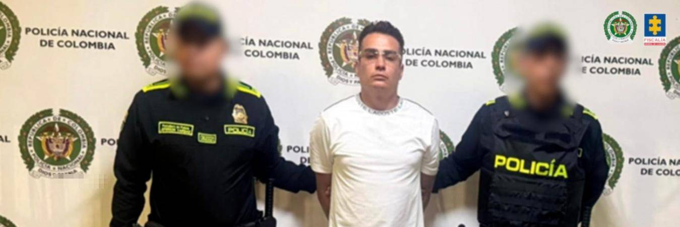 Él es Fabio Agustín Duque Castaño, capturado por el homicidio de un jardinero en el oriente de Medellín. FOTO: CORTESÍA FISCALÍA