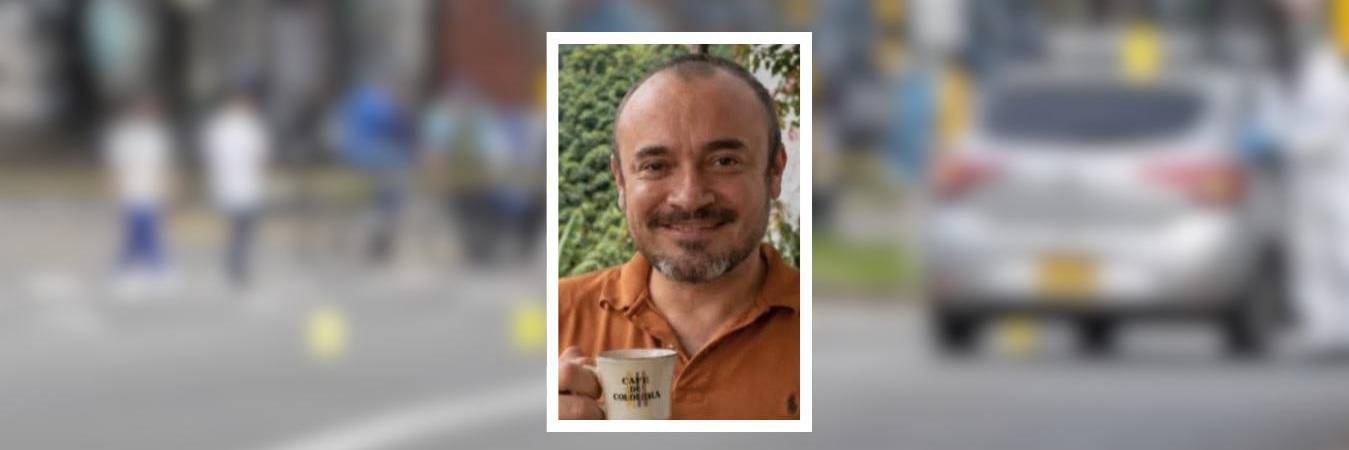 Él era Gabriel Jaime Ortiz Londoño. FOTO: REDES SOCIALES