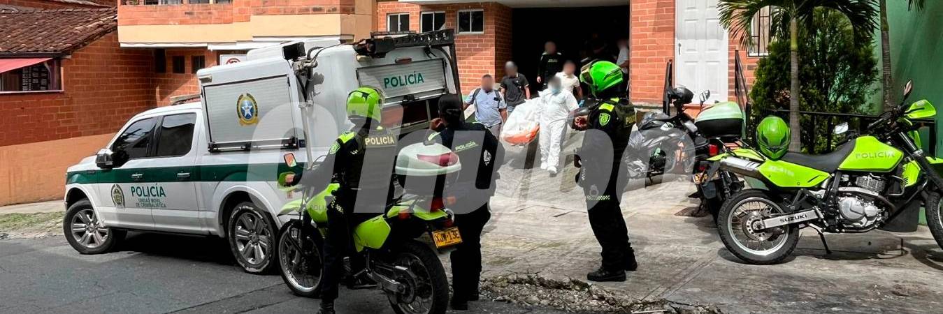 El cuerpo de la mujer fue hallado en la mañana de este lunes. /FOTO: ANDRÉS FELIPE OSORIO GARCÍA