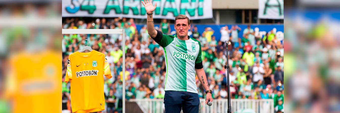 Así fue la despedida de Franco Armani en el estadio Atanasio Girardot. /FOTO: ARCHIVO 
