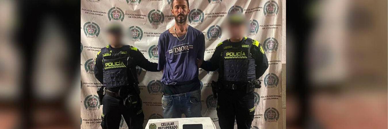 Ciudadano americano capturado. /FOTO: CORTESÍA. 