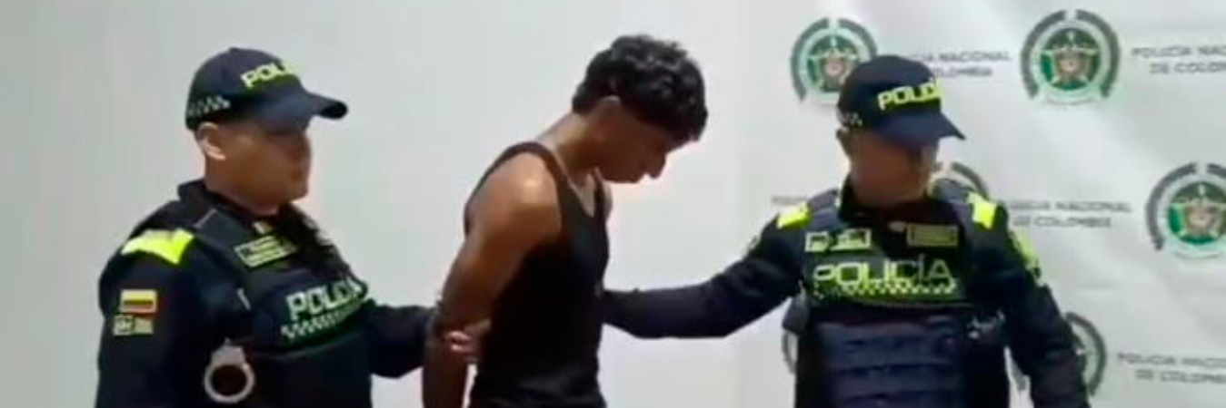 El joven fue capturado el pasado miércoles, 26 de junio. /FOTO: CAPTURA DE VIDEO